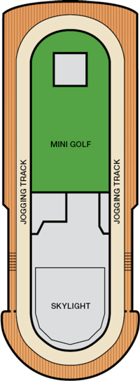 Choose your cabin on Sun Deck             