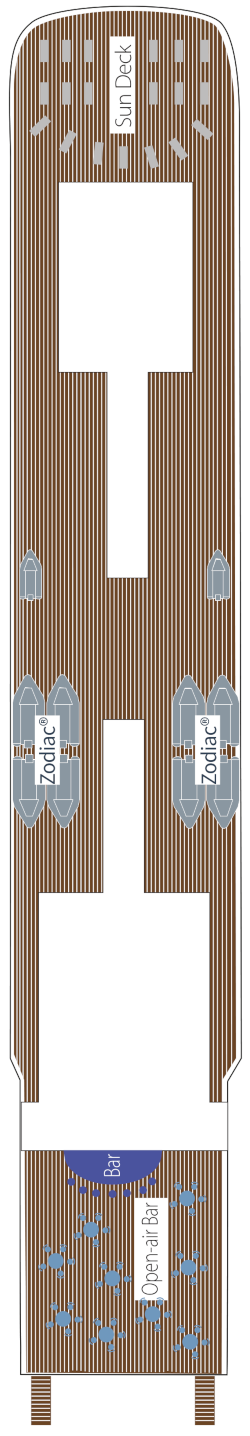 Choose your cabin on Deck Seven             