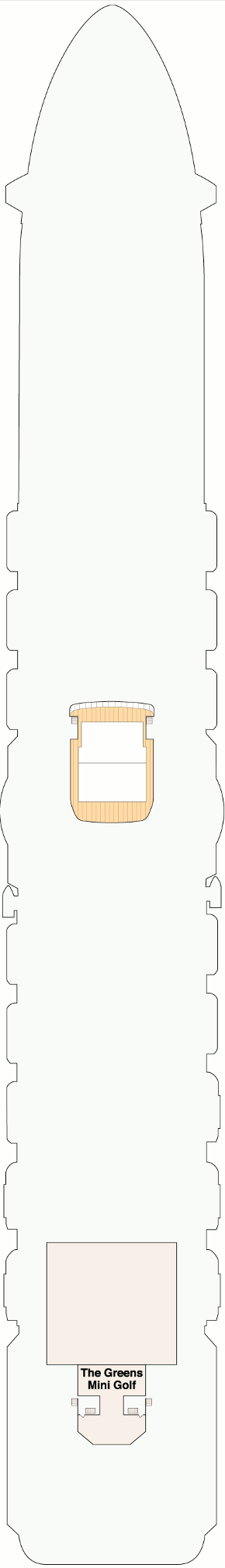 Choose your cabin on Vista Deck             