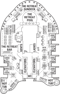 Choose your cabin on Deck 17             