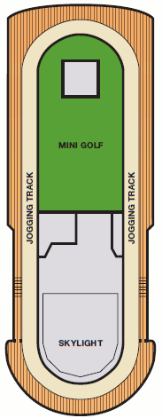 Choose your cabin on Sun Deck             