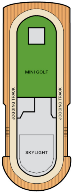 Choose your cabin on Sun Deck             