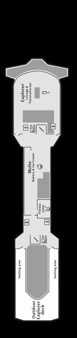 Choose your cabin on Deck 7             