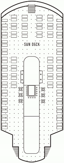 Choose your cabin on Deck Nine             